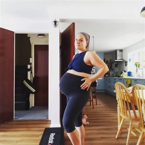 weeks   days pregnantand yesterdays workout community fitness blender