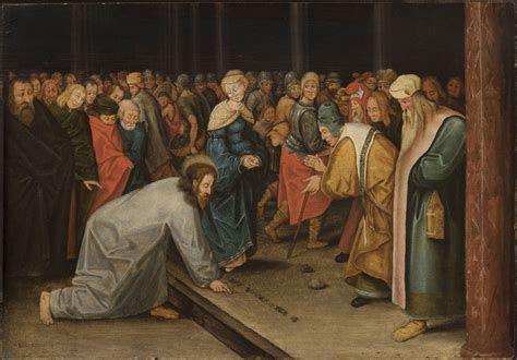 File Brueghel Ii Pieter Christ And The Woman Taken In