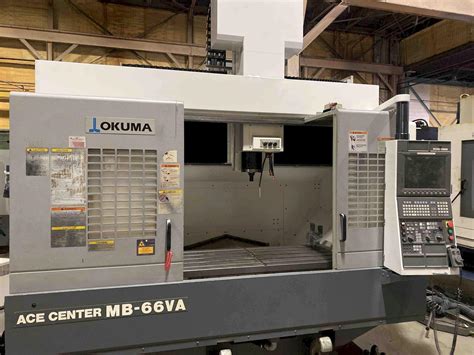 okuma mb va cnc vertical machining center tramar industries