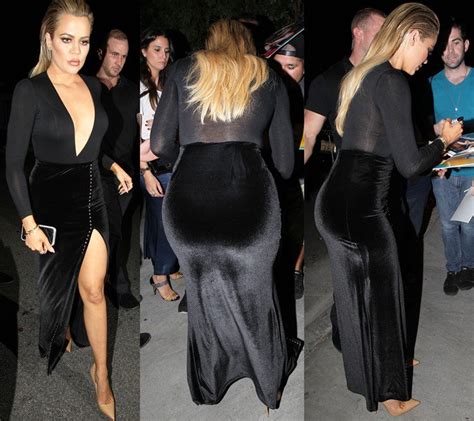 Sexiest Kardashian Khloé Flaunts Cleavage In Wrap Front Bodysuit