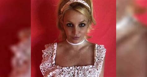 Britney Spears In A Bralette Spins Sensually On Billie Eilishs Bad