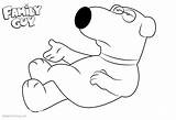 Guy Family Brian Coloring Pages Clipart Printable Griffin Kids Color Template sketch template