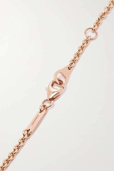 garrard wings classic 18 karat rose gold diamond bracelet net a porter