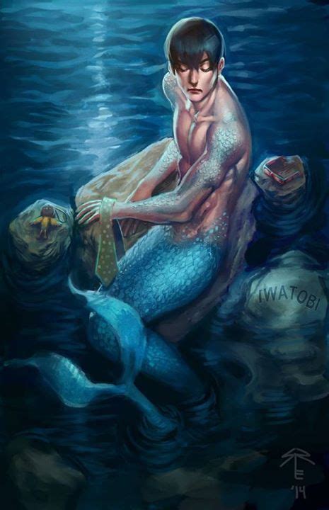 mermaids fantasy art sirènes mermaids sirenas merman haruka by bvplenty deviantart merman