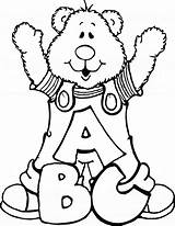 Coloring Pages Bear Care Pe Grumpy Abc Printable Bears Getcolorings Teddy Getdrawings Pilih Papan Color sketch template