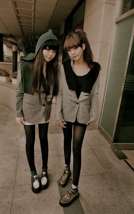 ulzzang girls creepers shoes skinny asian girls korean fashion korean fashion asian fashion