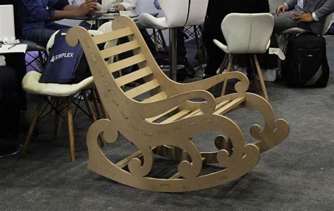 Laser Cut Wooden Rocking Chair Free Dxf File Free Download Dxf Patterns