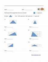 Area Worksheets Worksheet Triangles Find Triangle Square Finding Rectangles Basic Base Height Units Excel Db Next Count sketch template