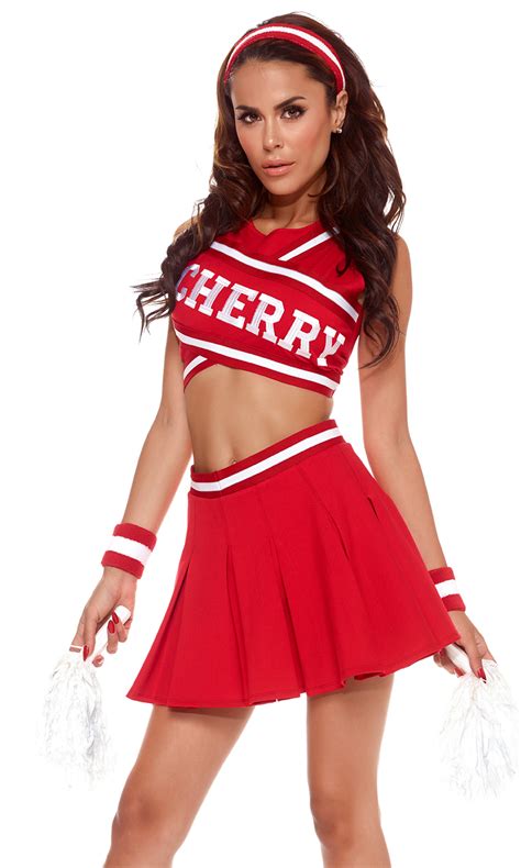 poppin sexy cheerleader costume