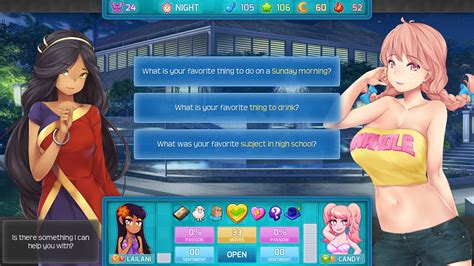 huniepop 2 double date lailani favorites guide hey poor player
