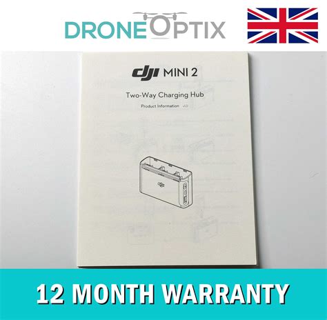 genuine dji mini  instruction manual quick start guide oem droneoptix parts