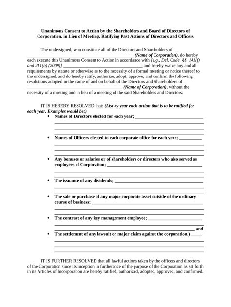 board directors officers form fill   sign printable