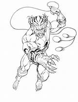 Thundercats Tygra Tigro Roar Lair Preto Hear Animados Categorias sketch template