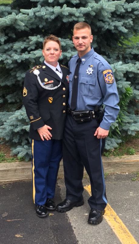 york military police soldier finds path  civilian law enforcement career national guard