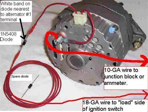 gm single wire alternator wiring mg engine swaps forum mg experience forums  mg experience