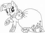 Pony Little Coloring Twilight Sparkle Pages Mlp Getcolorings Color Print sketch template