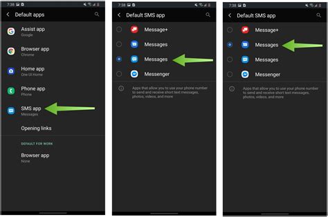 change  default apps   samsung galaxy phone android central