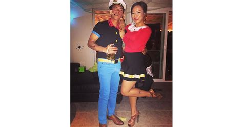 Popeye And Olive Oyl Creative Couples Costume Ideas