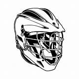 Lacrosse Helmet Drawing Paintingvalley sketch template