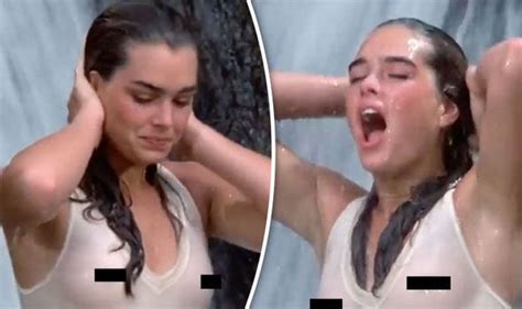 brooke shields flashes nipples in raunchy shower scene from 1983 movie sahara celebrity news