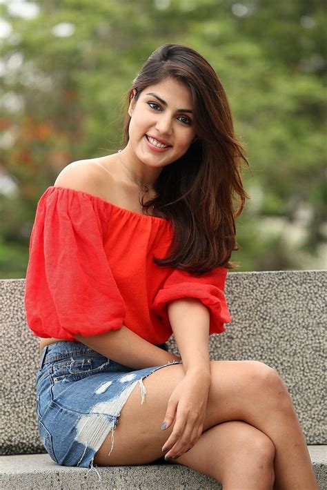 Desi Actress Pictures Rhea Chakraborty Displays Her Sexy