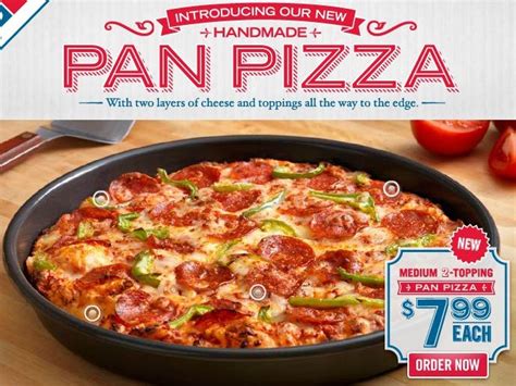 dominos releases pan pizza business insider