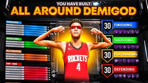 Game Breaking All Around Demigod Build Is The Best Build In Nba 2k23