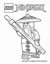 Ninjago Wu Sensei Ausmalbild Nya Bricks North Colorare Duplo Truenorthbricks sketch template