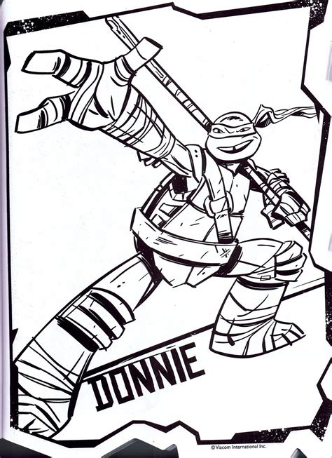 donatello coloring pages coloring home