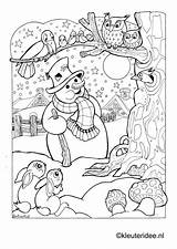Coloring Kleuteridee Night Malvorlagen Kleurplaat Snowman Ducky Sneeuwpop Jule Tegninger Colorat Fise Dropbox Horsthuis Tortuga Selbermachen Gladfelter Bunnies sketch template