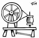 Spinning Wheel Girl Majacraft Wheels Coloring Coming Pages Template sketch template