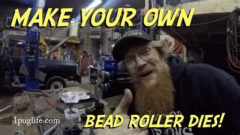 making bead roller dies youtube