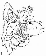 Pooh Coloring Winnie Pages Kids Disney Drawings Printable Friends Bear Tags Print Popular Coloringkids Rabbit sketch template