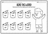 Kindergarten Activities Printable Center Syllable Worksheets Print Worksheeto Via sketch template