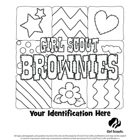 printable girl scout coloring pages  getcoloringscom