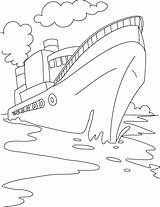 Coloring Ship Pages Cruise Boat Kids Drawing Titanic Disney Ships Speed Para Container Cargo Navio Colorir Shipwreck Book Printable Drawings sketch template