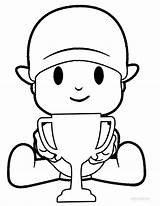 Pocoyo Coloring Pages Printable Cool2bkids Kids sketch template