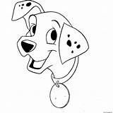 Dalmatian Coloring Puppy Pages Cute Dog Afd1 Dalmatians 101 Printable Dalmation Print Disney Color Clipart Clip Popular Book Info Library sketch template