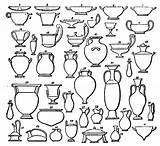 Vases Disegno Anfora Clay Amphora Greca Aryballos Materiali Passo Buon Simmetriche Metodo Guidati Nell Esecuzione Scoprire Volete Metà Ottenere sketch template