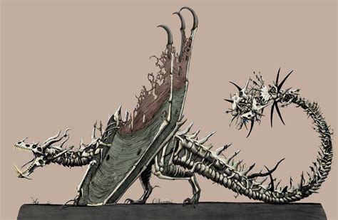 train  dragon boneknapper  acrosaurotaurus  deviantart