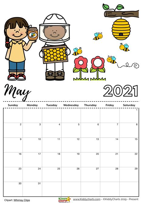 printable calendar  kids  letter templates