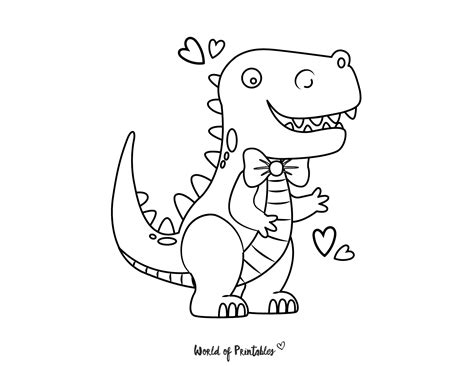 dinosaur coloring pages   pages  kids world  printables