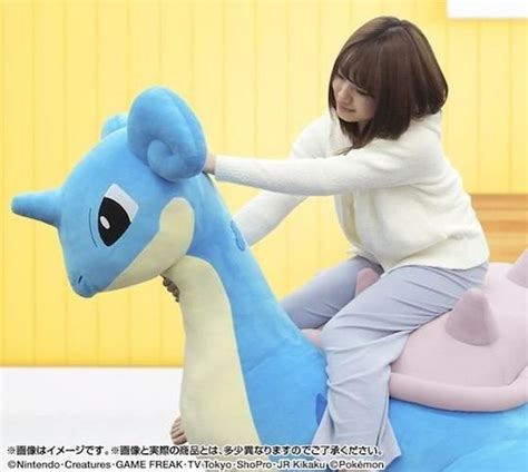 pokemon lapras inflatable plushie giant sofa japan trend shop
