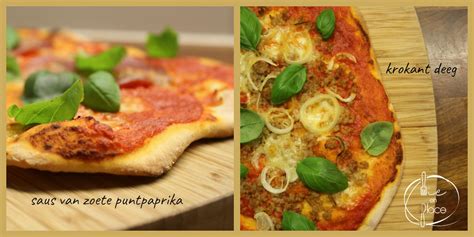 verse pizza recepten voedsel ideeen groente pizza