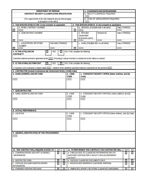 free 9 sample dd forms in pdf ms word