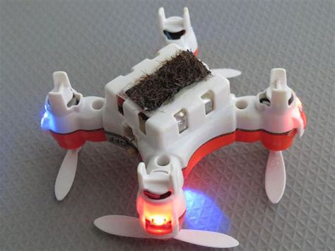 robotic drone pollinator  robotic bee drone   pollinate crops  real bees decline