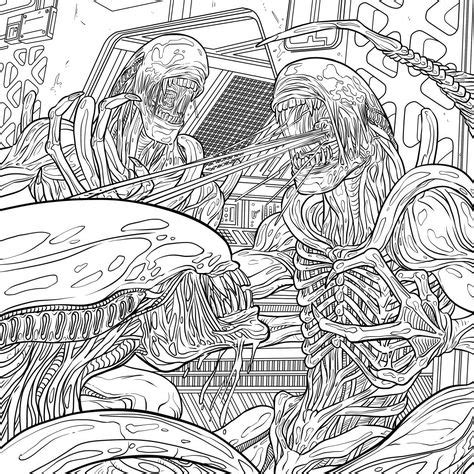 exclusive alien coloring book pages coloring book