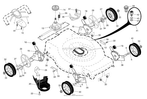 husqvarna hul    parts diagram  drive