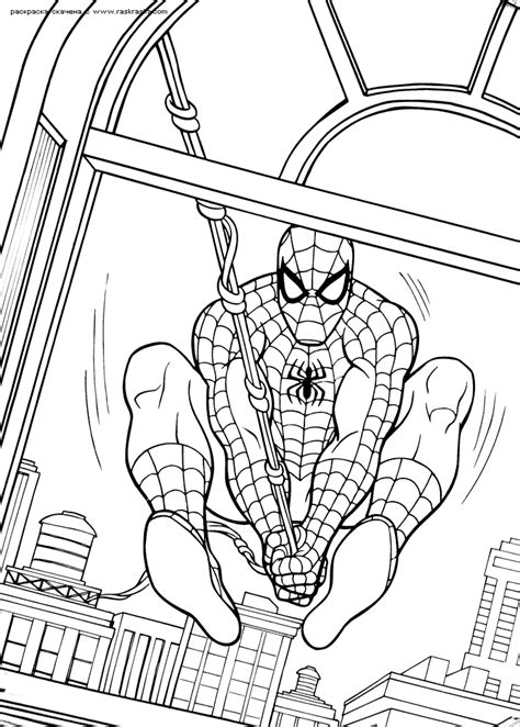 printable spiderman coloring pages coloring home