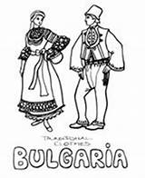 Bulgaria Coloring Pages Kids Designlooter School Fabric Balkans Doll Pattern Visit Choose Board sketch template